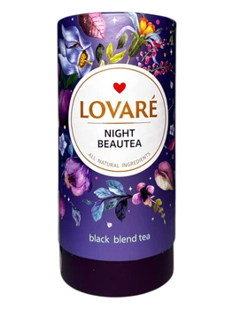 Чай Lovare Night Beautea чорний з гранатом та інжиром 80 г (59238)