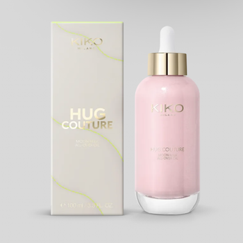 Увлажняющее масло для лица, тела и волос с мерцающим эффектом Kiko Milano moon milk all-over oil 100 мл