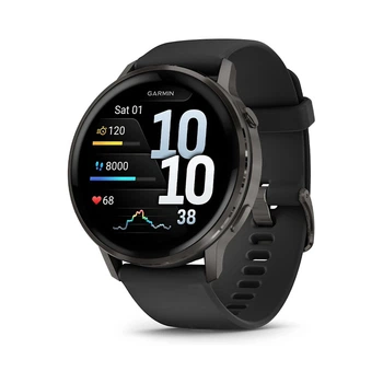 Смарт-годинник Garmin Venu 4 , w/ Slate + , GPS смарт-годинник