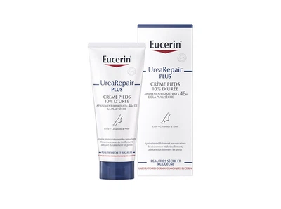 Крем для ніг Eucerin UreaRepair PLUS 10% сечовина 100 мл Зволожуючий лікувальний для сухої та атопічної стянутої шкіри ніг