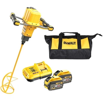 Аккумуляторный миксер DeWALT DCD240X2, 2 акб Ah, з/у, сумка (DCD240X2)