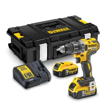 Аккумуляторная дрель-шуруповерт DeWALT DCD791P2, 2 акб 5 Ah, з/у, кейс (DCD791P2)