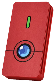 Etui na karty gier Nintendo Switch Funlab 48 slotów Czerwony HRF1336 (6978095910471)