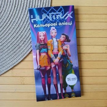 Набор цветных карандашей KPop Demon Hunters (28148)