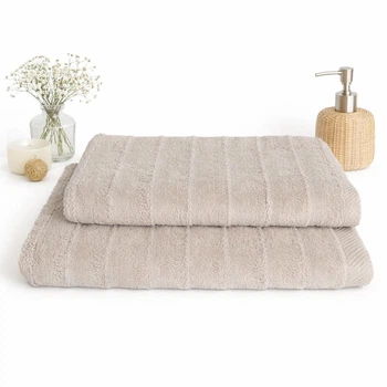 Комплект полотенец махровых 2 шт BEKI 5853-3/2 (50x90, 70х140)