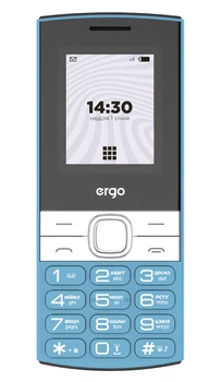 Мобільний телефон ERGO B185 Dual Sim Blue (7221435)