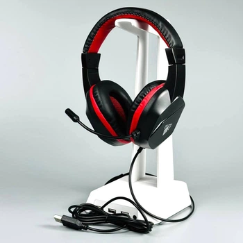 Проводные компьютерные наушники Jedel GH269 Gaming |проводная игровая гарнитура, USB, поддержка 7.1 Sound, всенаправленный поворотный микрофон, RGB подсветка, для ПК и ноутбуков| Черный
