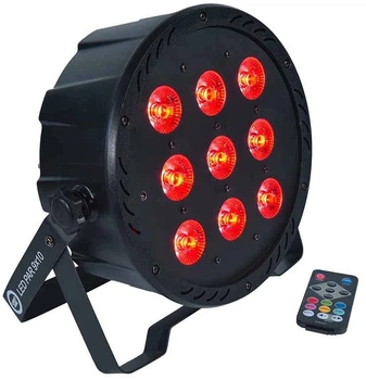 Reflektor sceniczny Light4Me LIGHT4ME LED PAR 9X10W MKII RGBW IR (5907780140252)
