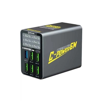 Зарядний пристрій Mechanic C-Power 6M (5 USB-A + 1 USB QC3.0) 40W