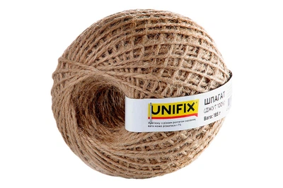 Шпагат джутовый Unifix 185г клубок