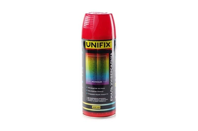Эмаль универсальная в баллончике Unifix 400мл RAL 3001 красный сигнальный