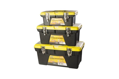 Комплект ящиків для інструментів переносних Mastertool 79-2004 13" x 16" x 19" (3 шт.)