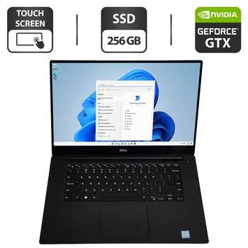 Мобильная рабочая станция Dell XPS 15 9560 / 15.6" (3840x2400) IPS Touch / Intel Core i7-7700HQ (4 (8) ядра по 2.8 - 3.8 GHz) / 16 GB DDR4 / 256 GB SSD / nVidia GeForce GTX 1050, 4 GB GDDR5, 128-bit / WebCam б/у