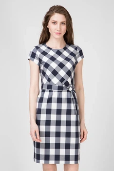 Жіноча картата сукня FITTED GINGHAM Gant 34 4501063
