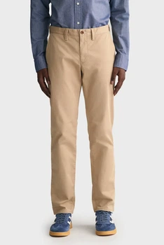 Чоловічі бежеві чіноси SLIM TWILL CHINOS Gant 31-32 1505221