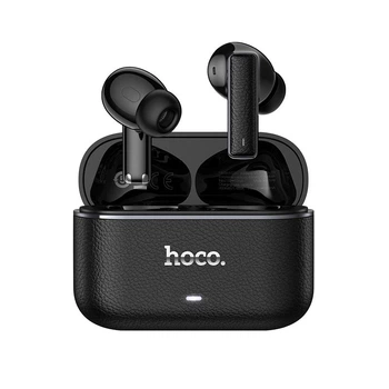 Навушники HOCO Rhyme true wireless six microphones noise reduction BT headset EQ35 |BT5.4, ANC/ENC, App, 7/35h| Black