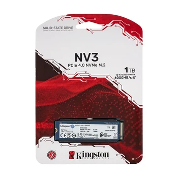 SSD накопичувач 1TB Kingston NV3 2280 SNV3S/1000G M.2 NVMe