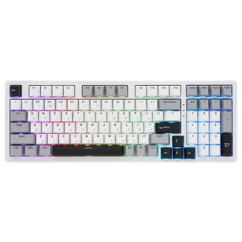 Игровая механическая клавиатура Kondor Legion PRO / Три режима подключения / Sky Light Switch / White