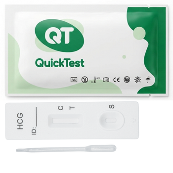 Тест на вагітність (ХГЛ) в сечі QuickTest HHC-102