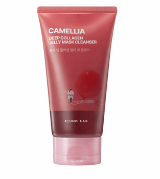 Очищающий гель-маска с экстрактом камелии и коллагеном Round Lab Camellia Deep Collagen Jelly Mask Cleanser, 150 мл