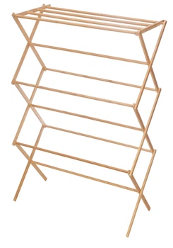 Сушарка для білизни Kipit дерев'яна Zenwood 76 x 36 x 111 cm 93972 (8430852642219)