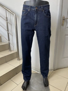 Джинсы Wrangler мужские прямые стрейч классические 34 синие