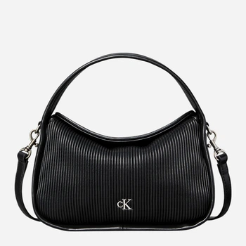 Сумка крос-боді через плече жіноча маленька Calvin Klein 224708436 Чорна (1159859269)