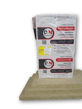 Звукоизоляционная минеральная вата SoundWool класса премиум 1000х600х50 мм, 2,4кв.м/уп