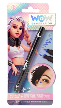Підводка для очей декоративна Wow Generation зі штампиком "Місяць" Синя (WOW00015-1)