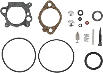 Ремкомплект карбюратора Briggs & Stratton 498260 493762 492495 прокладки мембраны игла поплавка для двигателей 450E 500E 550E 575EX 625EX 675EX Арт8213