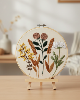Набір для вишивки гладдю Brushme "Мінімалізм" 20x20 EMBR008