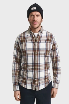 Чоловіча картата сорочка WINDBLOWN Gant S 3250243