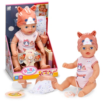 М'яка лялька Lena у костюмі Fluffy Cat (36 см)