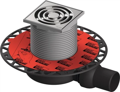 Трап для душа TECE Drainpoint 105x105мм хром 3601105