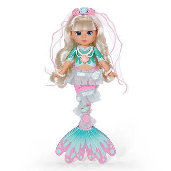 Игровая кукла Русалочка Baby Born Glam Up 28 см с цветными волосами и аксессуарами для создания уникального стиля