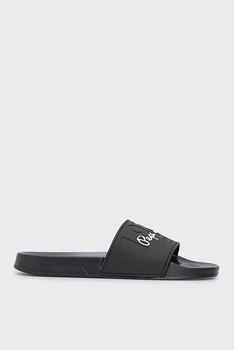 Чоловічі чорні слайдери SLIDER YOUNG Pepe Jeans 43 PMS70147