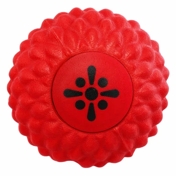 Мяч массажный для мфр и самомассажа rинезиологический Bloom Massage Ball 7024 диаметр 6см Red