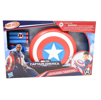 Щит із пусковою установкою Hasbro Nerf Капітан Америка (F9302) (195166248981)