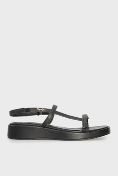 Жіночі чорні шкіряні сандалі HARU MIX Pepe Jeans 38 PLS90677