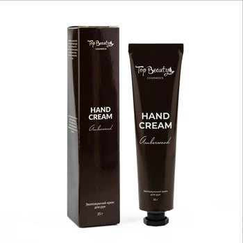 Парфюмированный крем Top Beauty Hand Cream Amberwood для увлажнения кожи рук 35 г