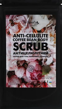Антицеллюлитный скраб для тела Top Beauty Anti-Cellulite Coffee Bean Body Scrub с цветочным ароматом 200 г