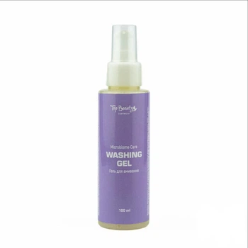Гель для вмивання Top Beauty Washing Gel Microbiome Care для делікатного щоденного очищення шкіри обличчя 100 мл