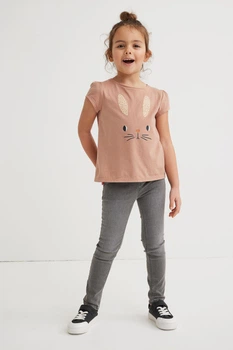 Штани H&M темно-сірий CGDAD736 122