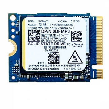 Накопитель ssd 512gb Kioxia m.2 2230 NVMe PCIe 4.0 x4 (keg60zns512g)