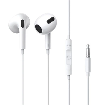 Наушники Baseus Encok 3.5mm lateral in-ear Wired Earphone H17 Белый NGCR020002