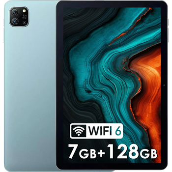 Планшет 10.1" Blackview Oscal Pad 70 4+3/128Gb 4 ядра Android 12 6580 mAh Blue