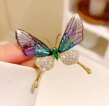 Брошка жіночий метелик арт.350