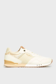 Жіночі бежеві кросівки LONDON SNAKE W Pepe Jeans 36 PLS40024
