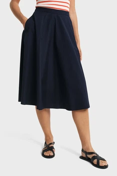 Жіноча темно-синя спідниця LIGHTWEIGHT CHINO SKIRT Gant 34 4400163