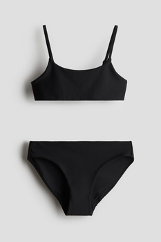 Роздільний купальник H&M пд10068 чорний 158-164